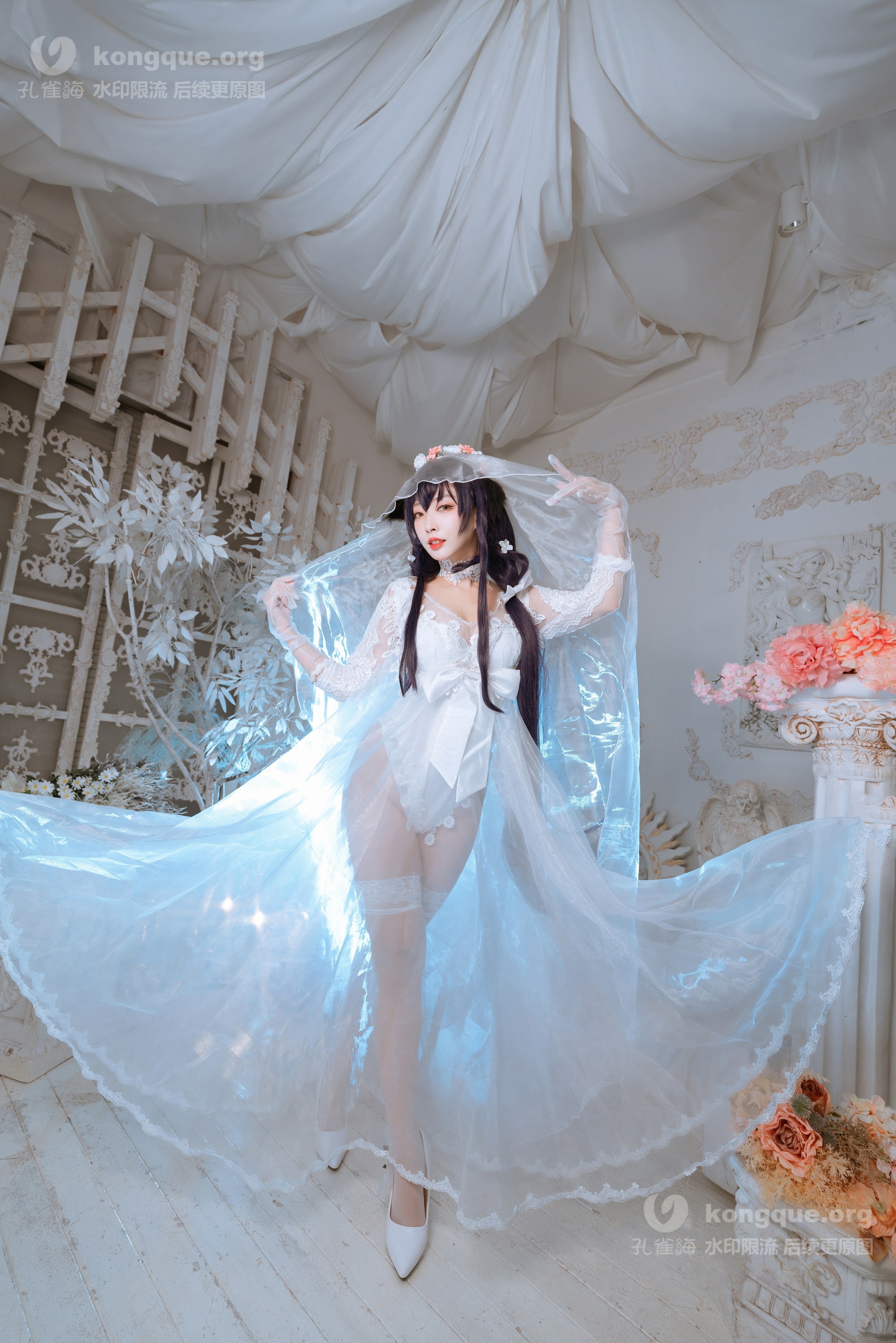 图片[1]-宮本桜 – NO.028 碧蓝航线 吾妻婚纱[41P]✦自购✦-XikXak